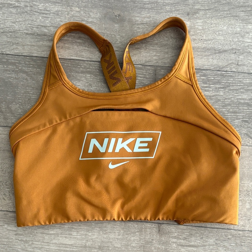 Nike Burnt Orange Sports Bra